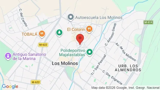 Apartments for rent i Cercedilla - kort over placeringen