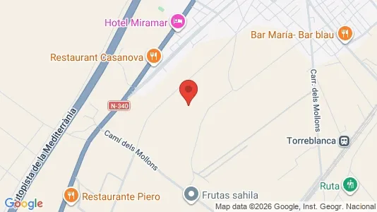 Apartments for rent i Torreblanca - kort over placeringen