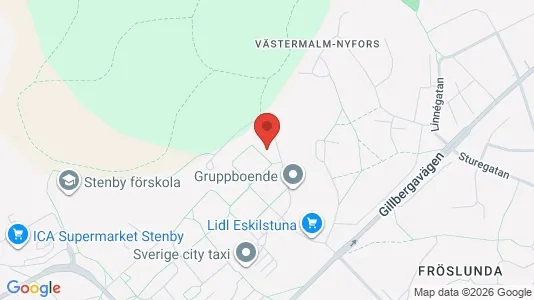 Apartments for rent i Eskilstuna - kort over placeringen