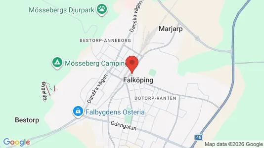 Apartments for rent i Falköping - kort over placeringen