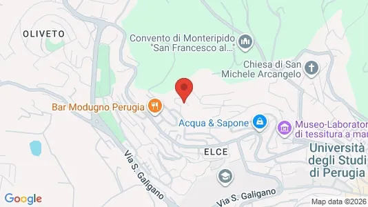 Rooms for rent in Perugia - Photo from Google Street View