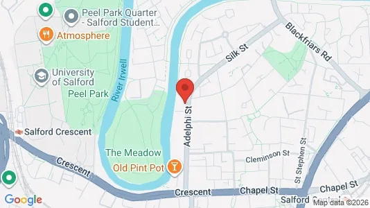 Apartments for rent i Salford - Lancashire - kort over placeringen