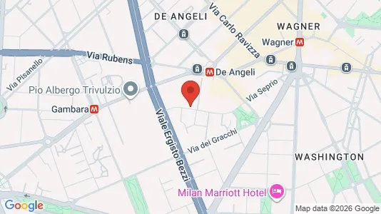 Rooms for rent i Milano Zona 6 - Barona, Lorenteggio - kort over placeringen