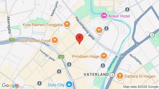 Apartments for rent i Oslo St. Hanshaugen - kort over placeringen