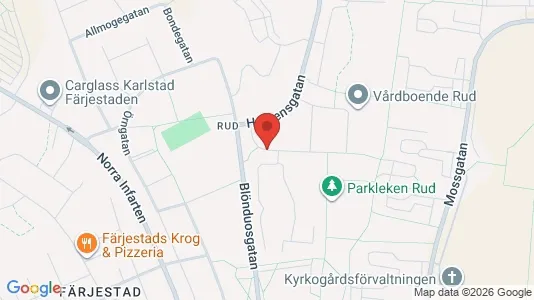 Apartments for rent i Karlstad - kort over placeringen