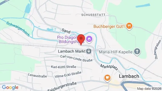 Apartments for rent i Edt bei Lambach - kort over placeringen