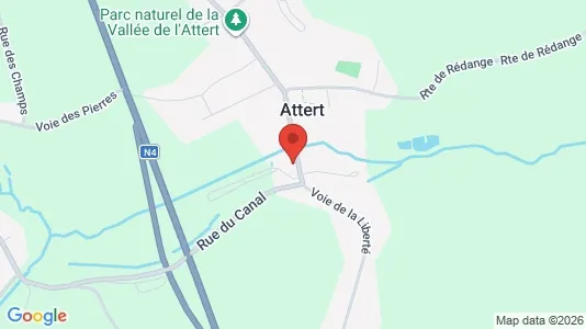Apartments for rent i Attert - kort over placeringen