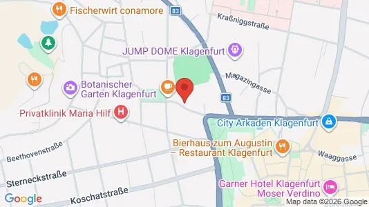 Apartments for rent i Ebenthal in Kärnten - kort over placeringen