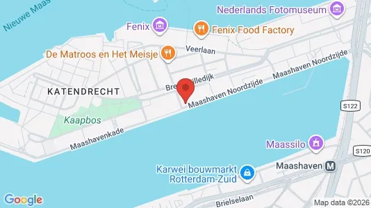 Apartments for rent i Rotterdam Feijenoord - kort over placeringen