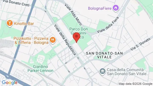 Rooms for rent i Bologna - kort over placeringen