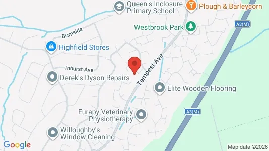 Apartments for rent i Waterlooville - Hampshire - kort over placeringen