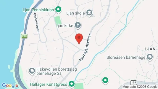 Apartments for rent i Oslo Nordstrand - kort over placeringen