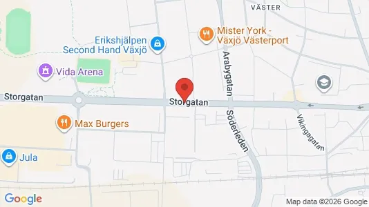 Apartments for rent in Växjö - Photo from Google Street View