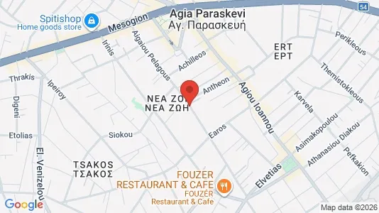 Apartments for rent i Agia Paraskevi - kort over placeringen