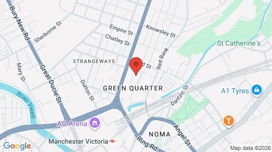 Apartments for rent in Manchester - Lancashire - Photo from Google Street View
