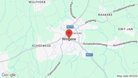 Houses for rent in Wingene - Photo from Google Street View