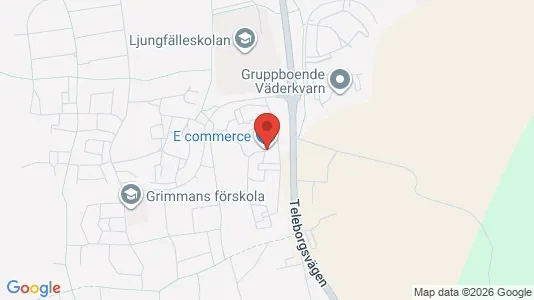 Apartments for rent i Växjö - kort over placeringen