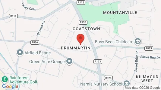Apartments for rent i Dublin 16 - kort over placeringen
