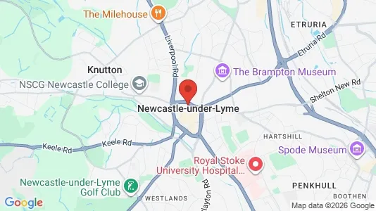 Houses for rent in Newcastle - Staffordshire - Photo from Google Street View