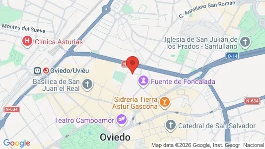 Apartments for rent in Oviedo - Photo from Google Street View