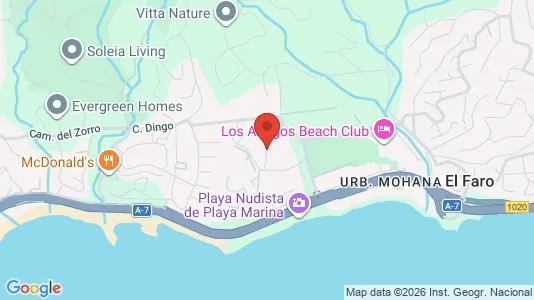 Apartments for rent i Fuengirola - kort over placeringen