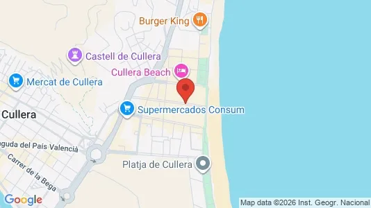 Rooms for rent in Cullera - Photo from Google Street View
