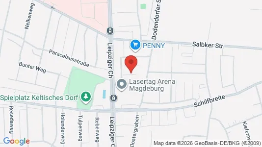 Apartments for rent i Magdeburg - kort over placeringen