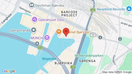 Apartments for rent i Oslo Gamle Oslo - kort over placeringen