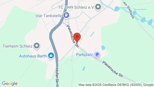 Apartments for rent i Saale-Orla-Kreis - kort over placeringen