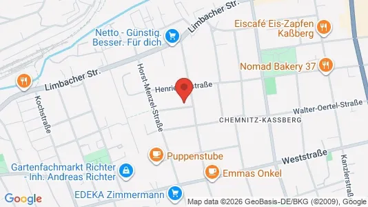 Apartments for rent in Chemnitz - Photo from Google Street View