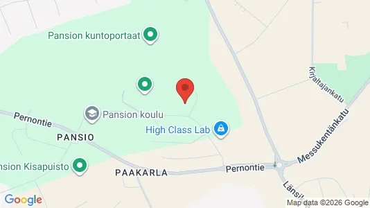 Apartments for rent i Turku - kort over placeringen