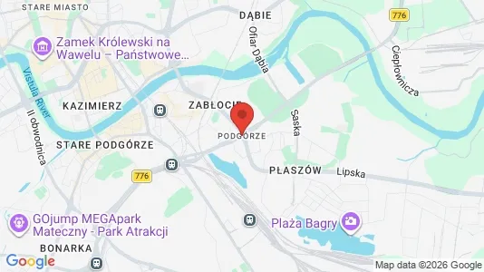 Apartments for rent in Kraków Podgórze - Photo from Google Street View