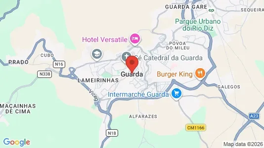 Apartments for rent in Guarda - Photo from Google Street View