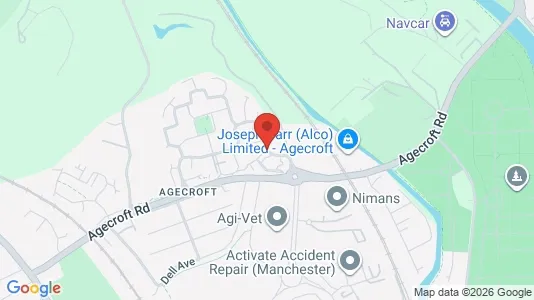 Apartments for rent i Manchester - Lancashire - kort over placeringen