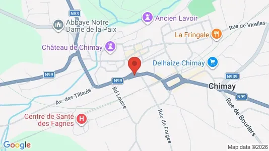 Apartments for rent in Chimay - Photo from Google Street View