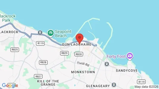 Apartments for rent i Dun Laoghaire - kort over placeringen