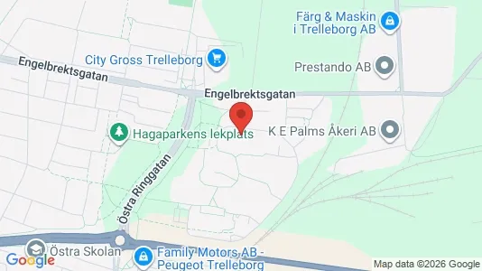 Apartments for rent i Trelleborg - kort over placeringen