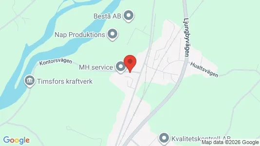 Apartments for rent i Markaryd - kort over placeringen