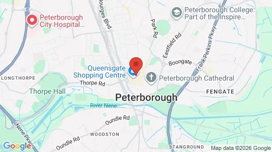 Apartments for rent in Peterborough - Cambridgeshire - Photo from Google Street View