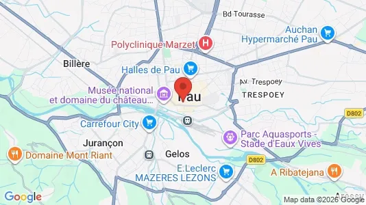 Apartments for rent in Pau - Photo from Google Street View