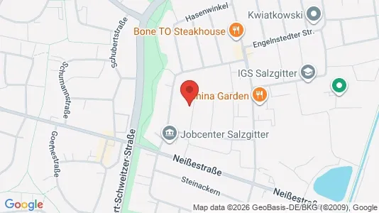 Apartments for rent i Salzgitter - kort over placeringen