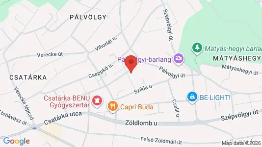 Apartments for rent i Budapest Rákosmente - kort over placeringen