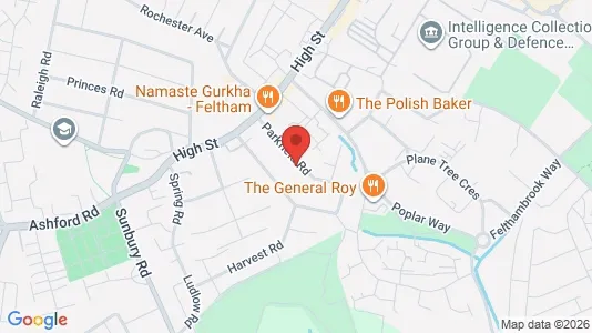 Apartments for rent i Feltham - Middlesex - kort over placeringen