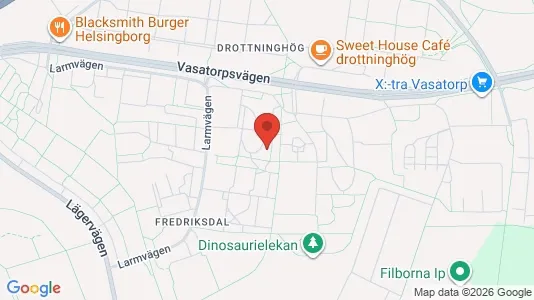 Apartments for rent i Helsingborg - kort over placeringen