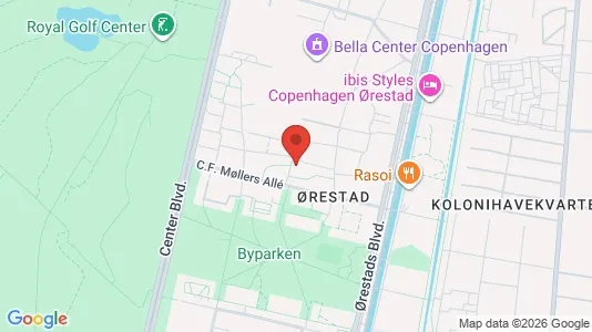 Apartments for rent i Copenhagen S - kort over placeringen