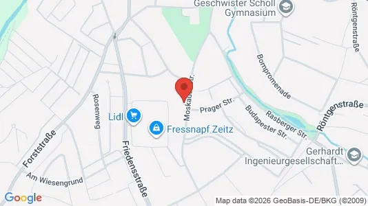 Apartments for rent i Burgenlandkreis - kort over placeringen