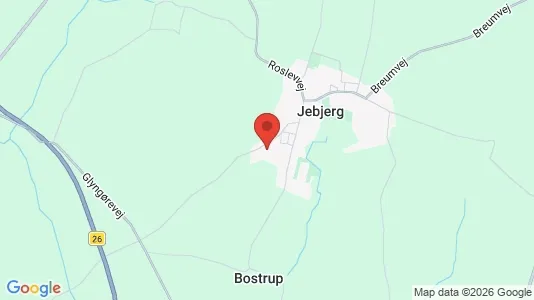 Rooms for rent i Frederiksberg - kort over placeringen
