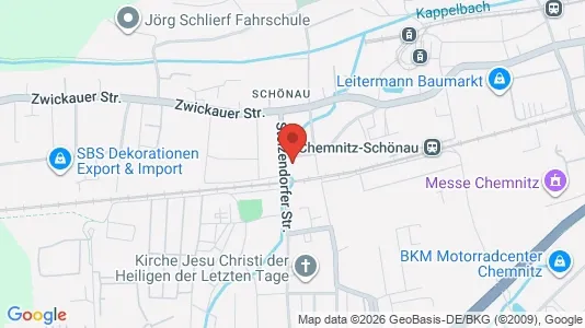 Apartments for rent in Chemnitz - Photo from Google Street View