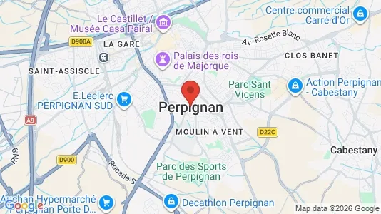 Apartments for rent in Perpignan - Photo from Google Street View