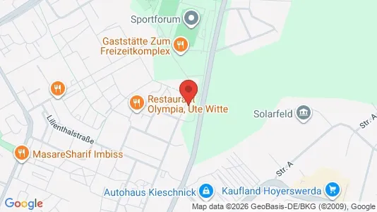 Apartments for rent i Bautzen - kort over placeringen